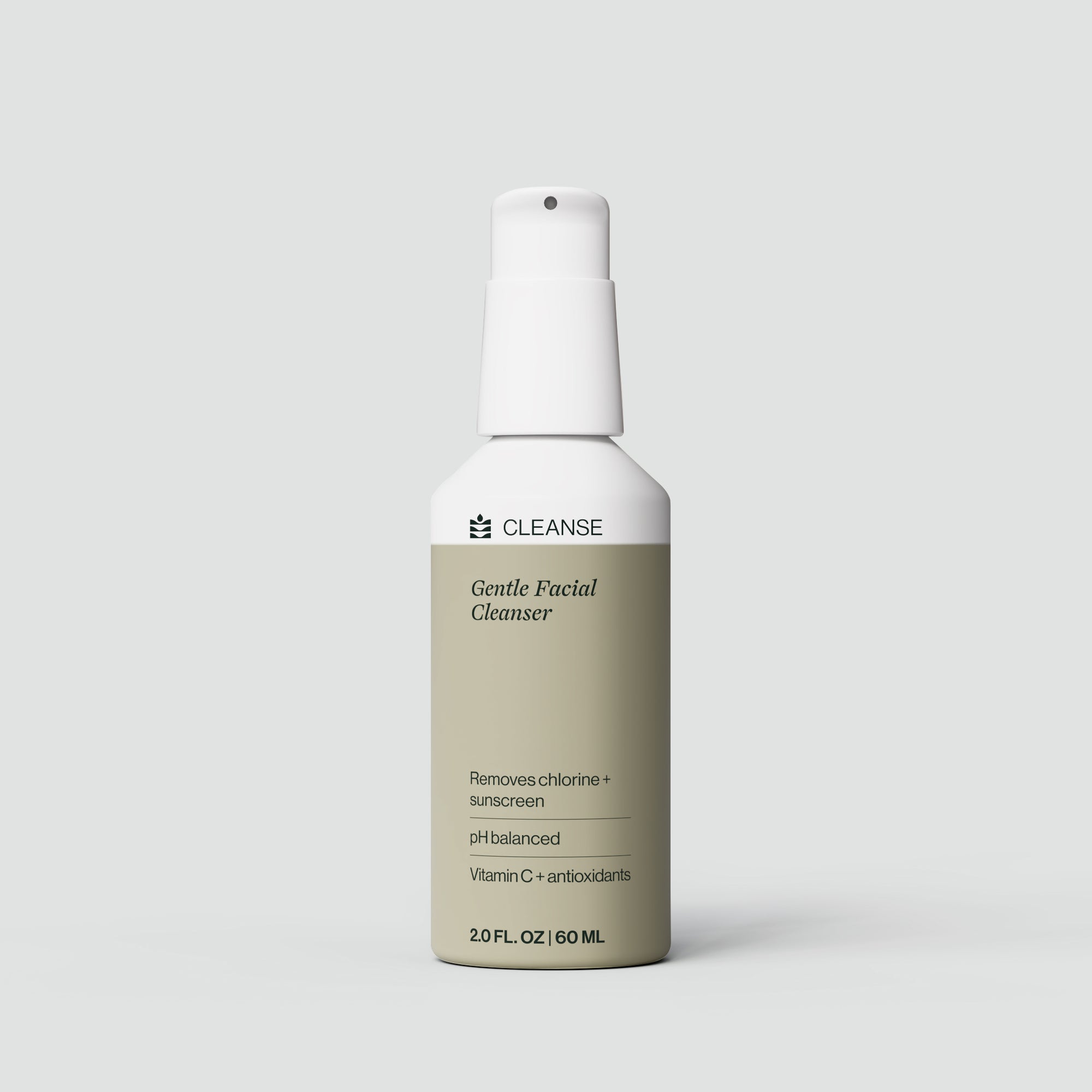 Dermasport's Gentle Facial Cleanser removes chlorine, sunscreen, and sweat without stripping to reduce dry skin and irritation. 